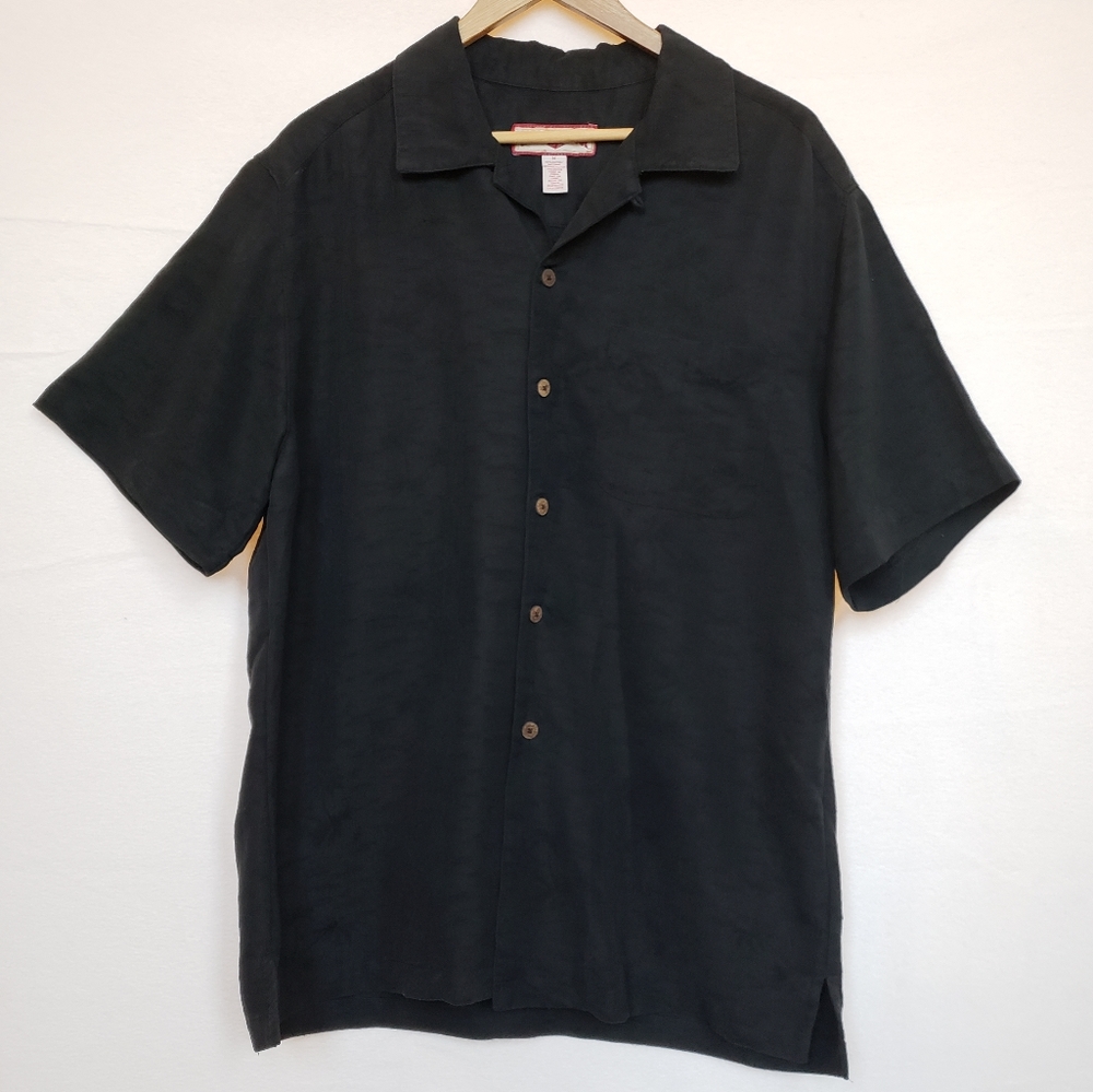 Caribbean Joe Short Sleeve Button Down Shirt
